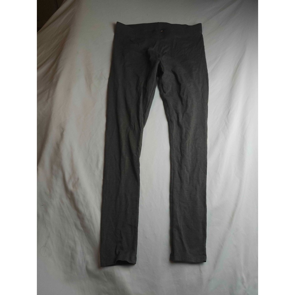 Faded Glory Leggings Womens M 8-10 Gray Comfy Stretch Yoga Athleisure Pull On